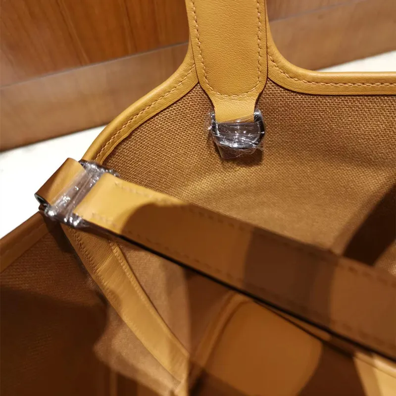 Handtaschen aus Rindsleder – Schultertasche aus gewachstem Canvas, klassische Tragetasche mit Henkel, schlichtes Rindsleder für den Alltag_voghion.com