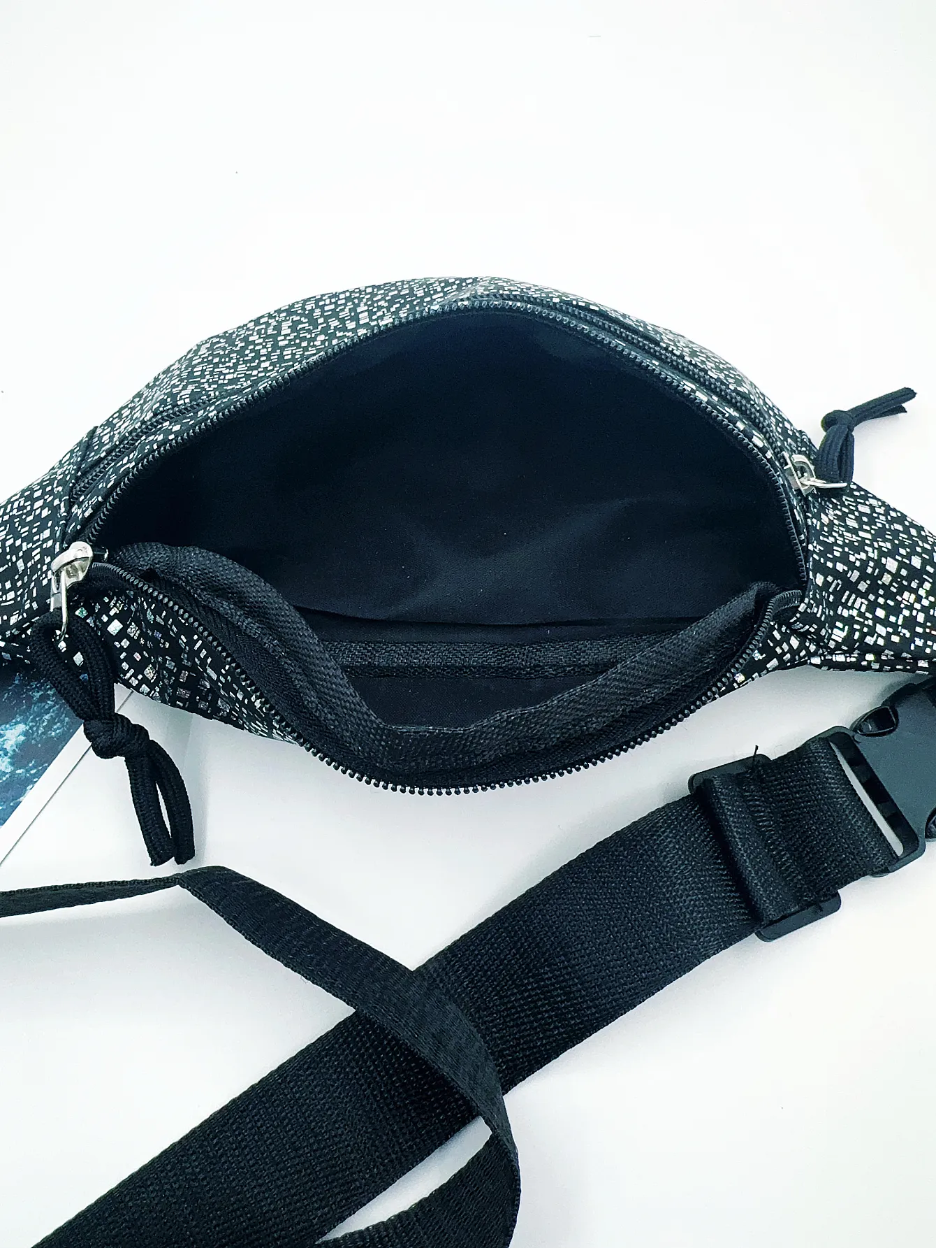 Sparkly Holographic Belt I Travel CrossBody Fanny Packs For Women Fashion Waist Pack Bum Bag_voghion.com