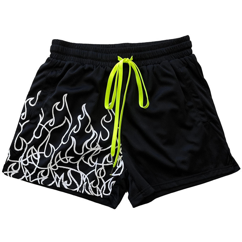 Men's Mesh Gym Shorts - Quick-Dry Workout Running Shorts With Breathable Liner (Lightweight Side Pockets Moisture-Wicking For Training & Cardio)​​_voghion.com