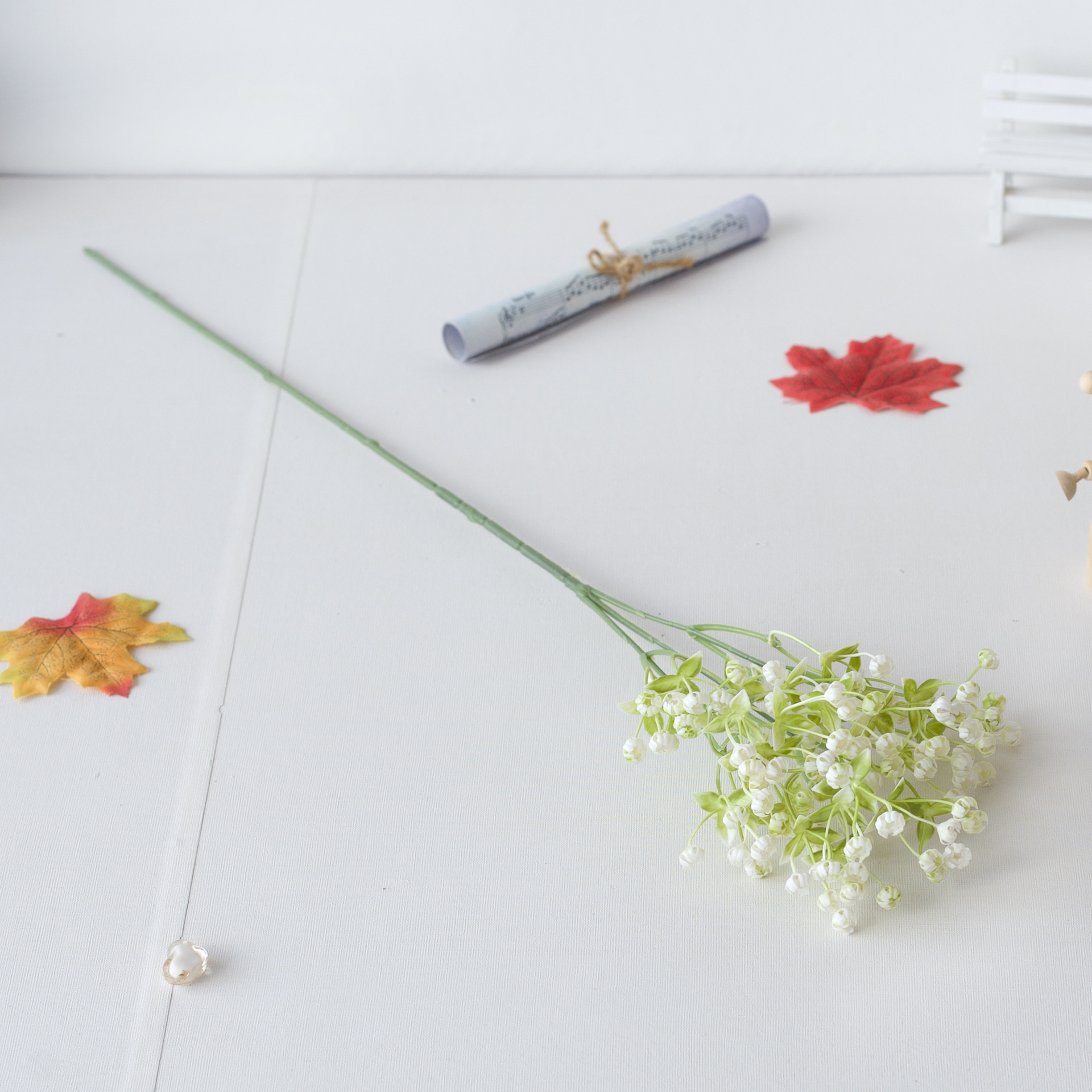 Produttore all'ingrosso di fiori artificiali Singolo ramo nuovo 15 maglie gypsophila all'ingrosso decorazioni per la casa da sposa_voghion.com