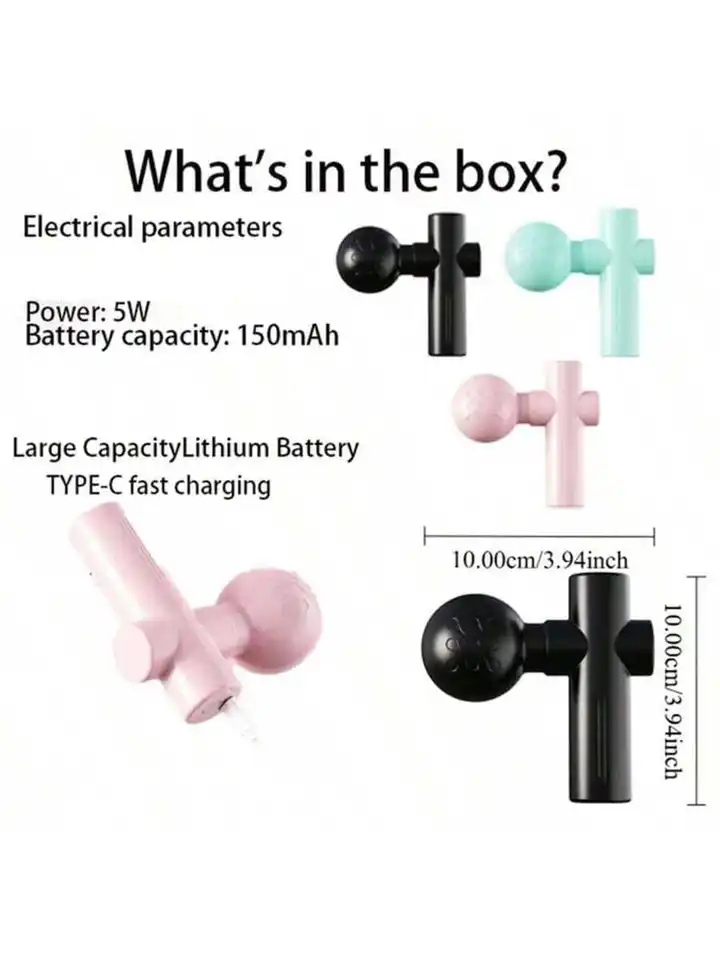 Mini Massage Gun For Muscle Recovery And Deep Tissue Relaxation_voghion.com