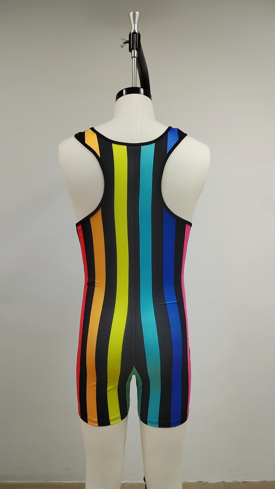 men's clothing men's sports fitness body shaping jumpsuit indoor gymnastics crotch pants sexy clothes for men_voghion.com