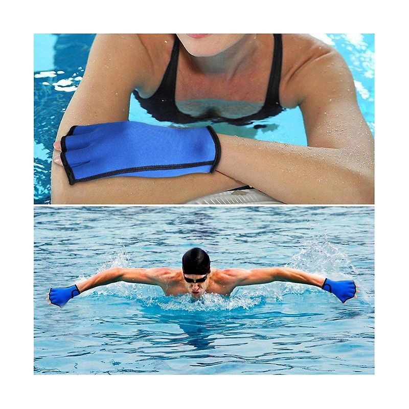 Training, Tauchausrüstung, Anti-Halbfinger-Handschuhe für Erwachsene und Kinder, Schwimmtraining_voghion.com