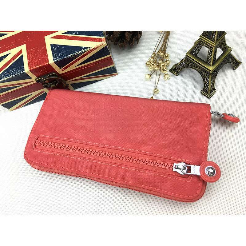 Neue Damentasche aus Nylon-Oxford-Stoff, einfach, leicht, lang, mit einem Reißverschluss und mehreren Kartenfächern_voghion.com