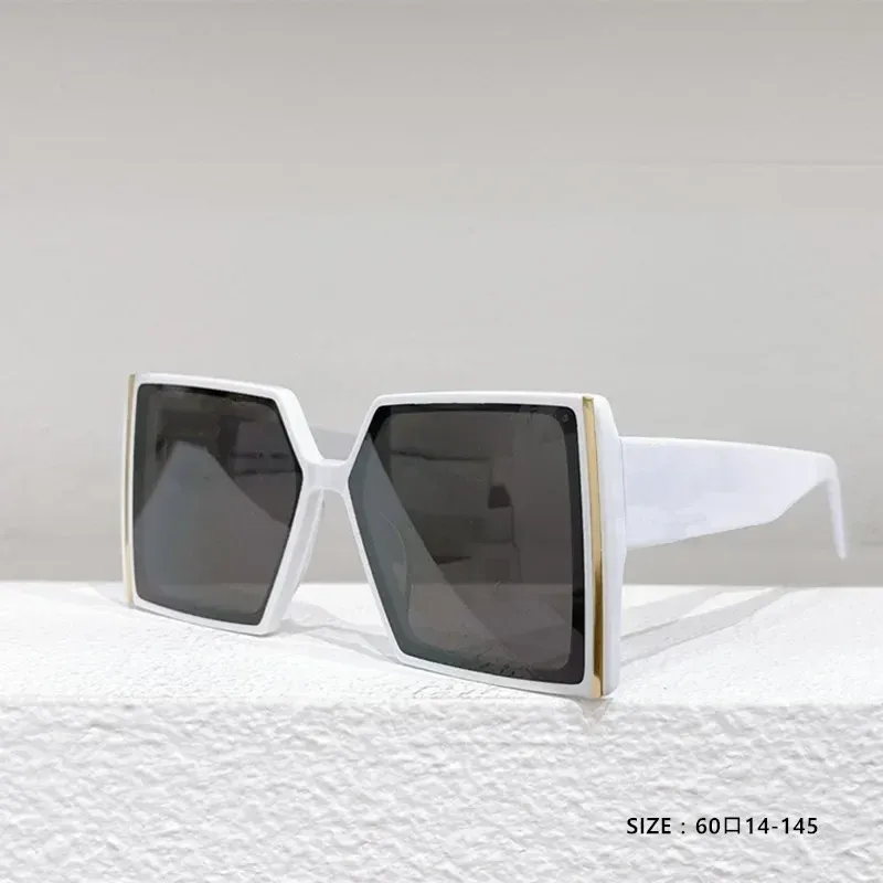 Sunglasses For Men Large Square Frame Cat Eye Style Uv400 Protection_voghion.com