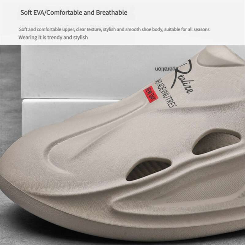 Summer New Baotou Outward Wearing Feet Feeling Sandals For Men's Personalized Trendy, Anti Slip, Wear Resistant, Casual_voghion.com
