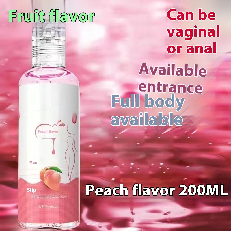 Fruit flavored body lubricant women's private parts, no wash masturbator for men's anus, adult couple sexual products_voghion.com