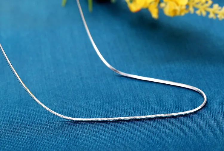 S Silber Überzogene Halsketten Ketten Für Frauen Kurze Choker Schlange O Kreuz Waterwave Box Star Shine Halskette Link Kette DIY_voghion.com