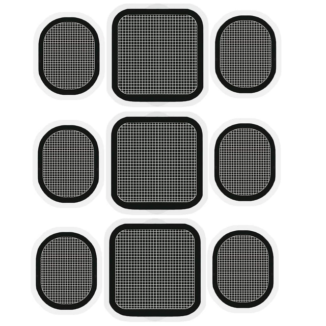 3/6 Paia di cuscinetti in gel sostitutivi per stimolatore muscolare elettrico EMS per addominali, toner per massaggi, cintura dimagrante per addome_voghion.com