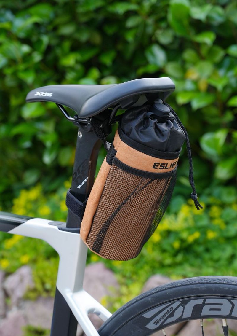 Bicycle Electric Scooter Small Hanging Front Handle Storage Bag, Water Bottle Bag_voghion.com