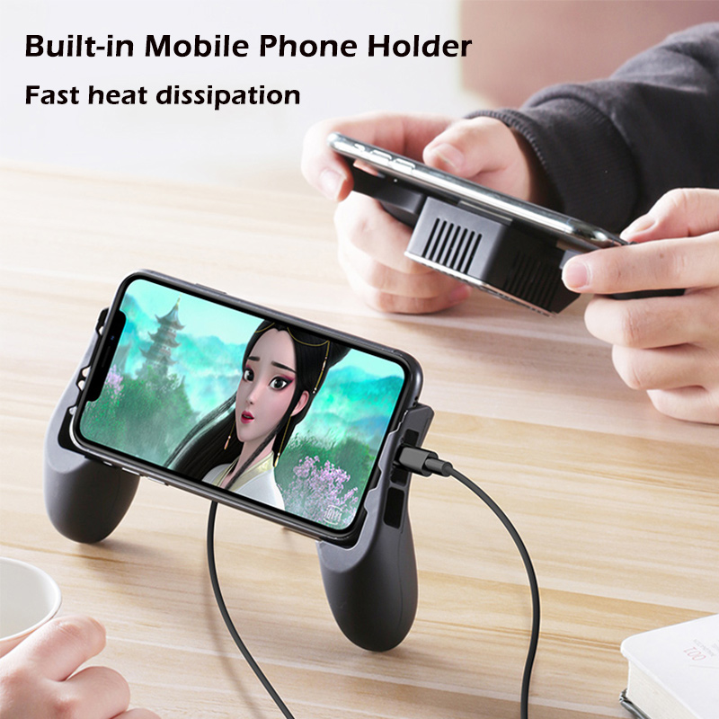 Manija de refrigeración para teléfono móvil, soporte para ventilador de refrigeración de semiconductores para iPhone Xs Max Xs XR Samsung, controlador de gamepad para radiador móvil_voghion.com