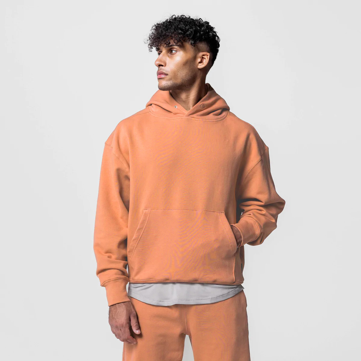 Set di pantaloni da corsa fitness da uomo in due pezzi per sport e tempo libero in cotone_voghion.com