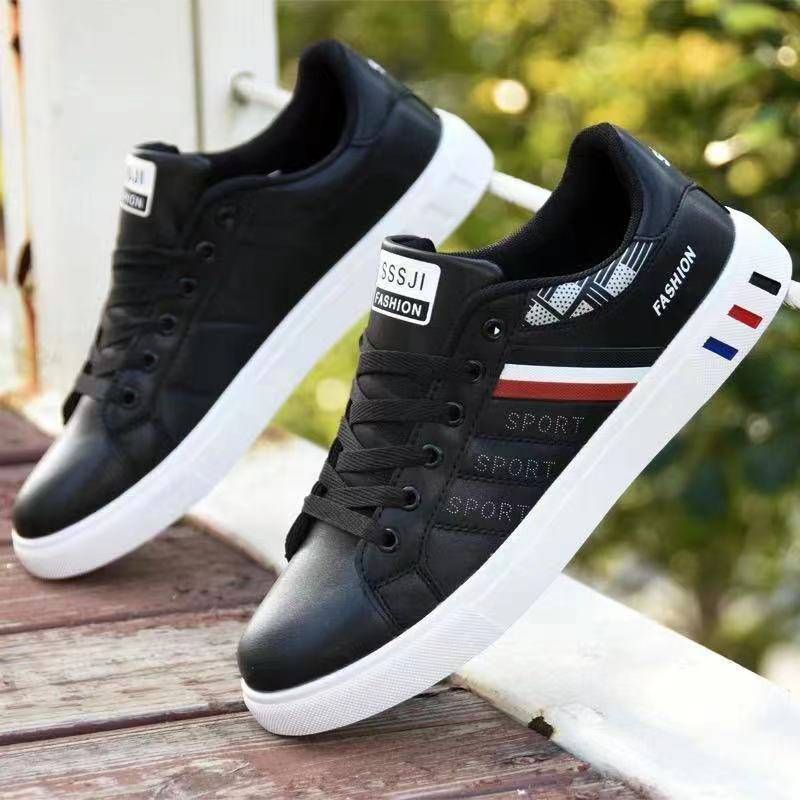 Kleine wittere Koreaanse versie, actieve schuim met flacher Sohle, Low Top voor mannen, trendy en_voghion.com