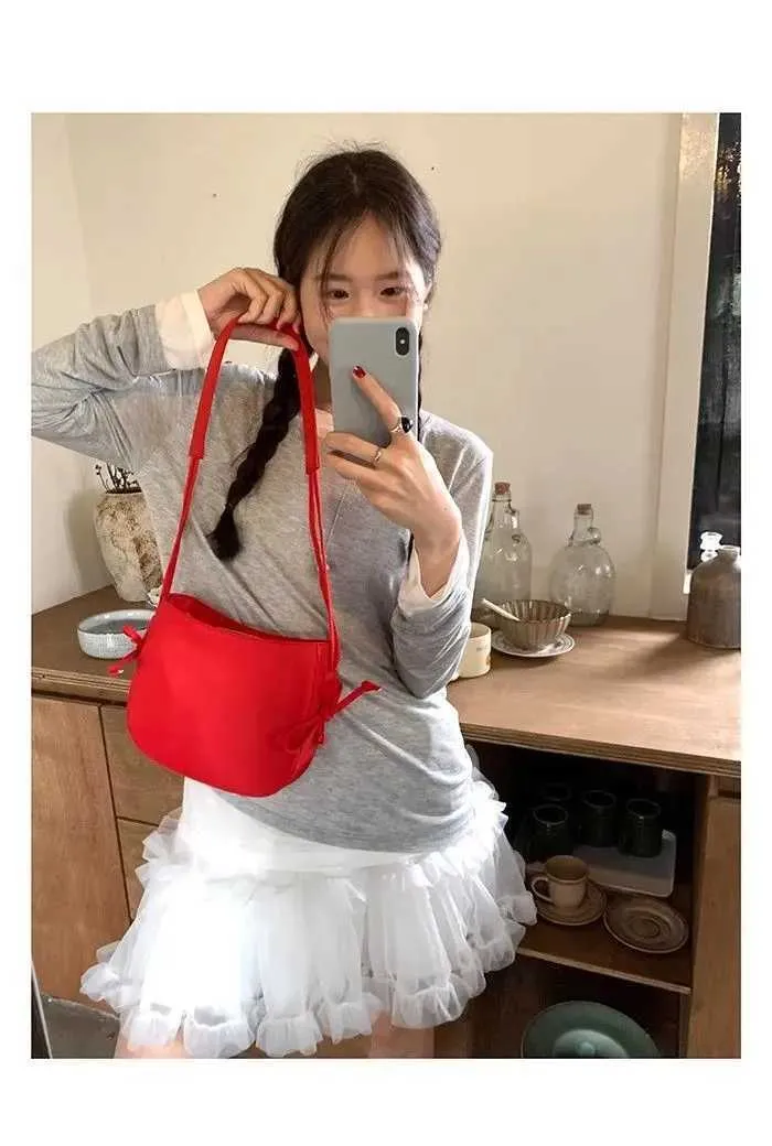 Vintage Women's Shoulder Bag Large Capacity Black Underarm Bag_voghion.com