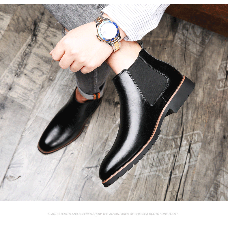 Neue Casual Vielseitige Kurze männer Große Schuhe Stiefel_voghion.com