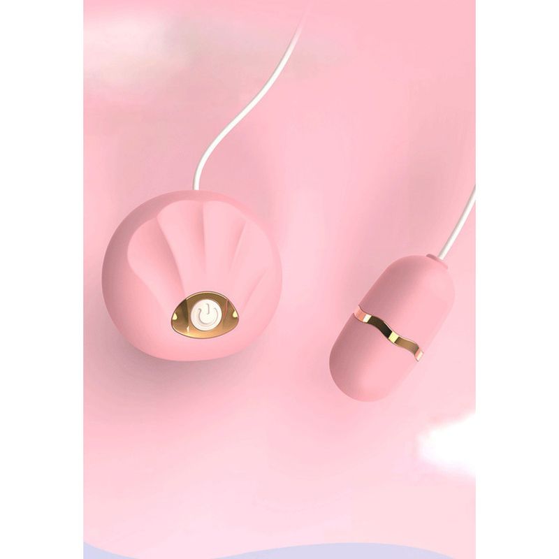 Klein schelp springend ei 10 frequentie vibratie vrouwelijke vibrerende massager masturbatie-uitrusting seksspeeltjes voor volwassenen_voghion.com