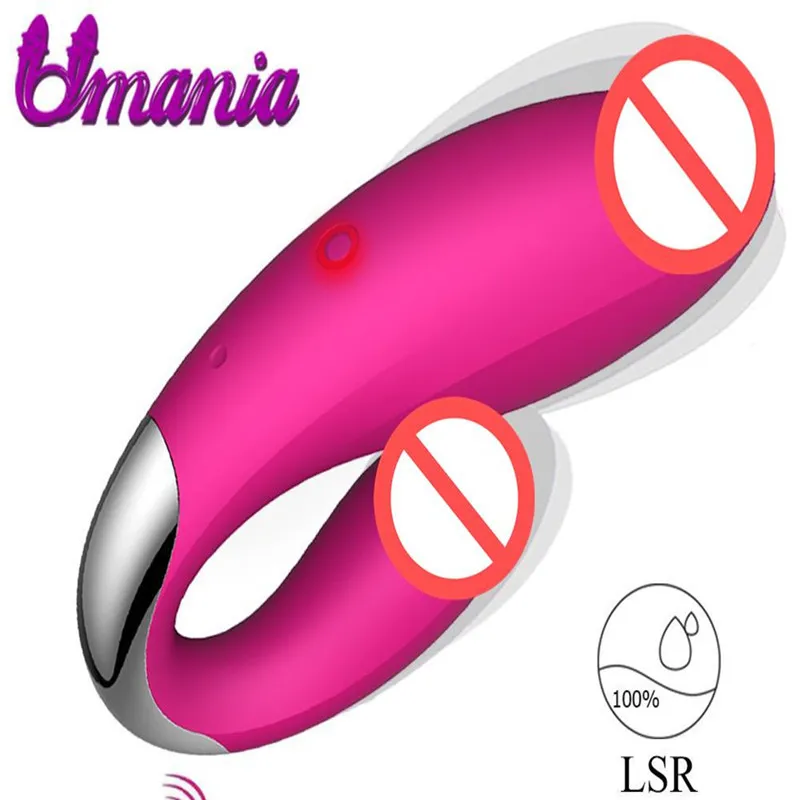 Sex toy massagers Female G Spot Wireless Vibrator For Couple 100 Meter Remote Double Clitoral Adult Silicone M_voghion.com