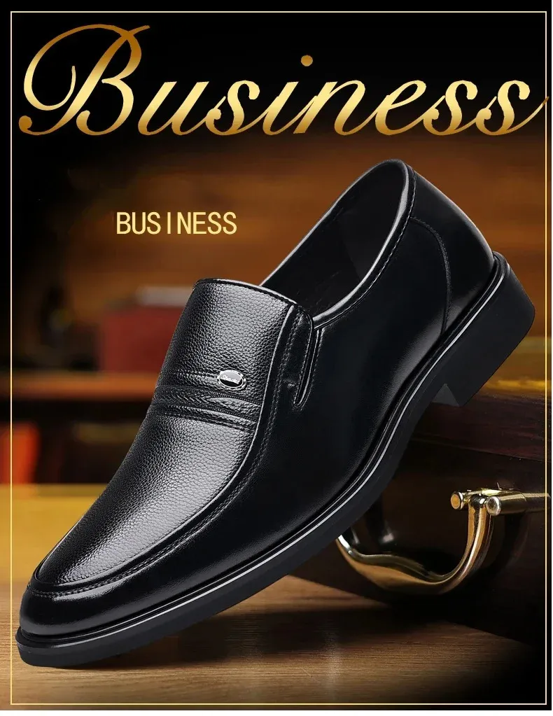 Sapatos masculinos baixos/5 cm, sapatos formais de couro com elevador, sapatos masculinos para negócios, casamento, Oxford, sapatos masculinos_voghion.com