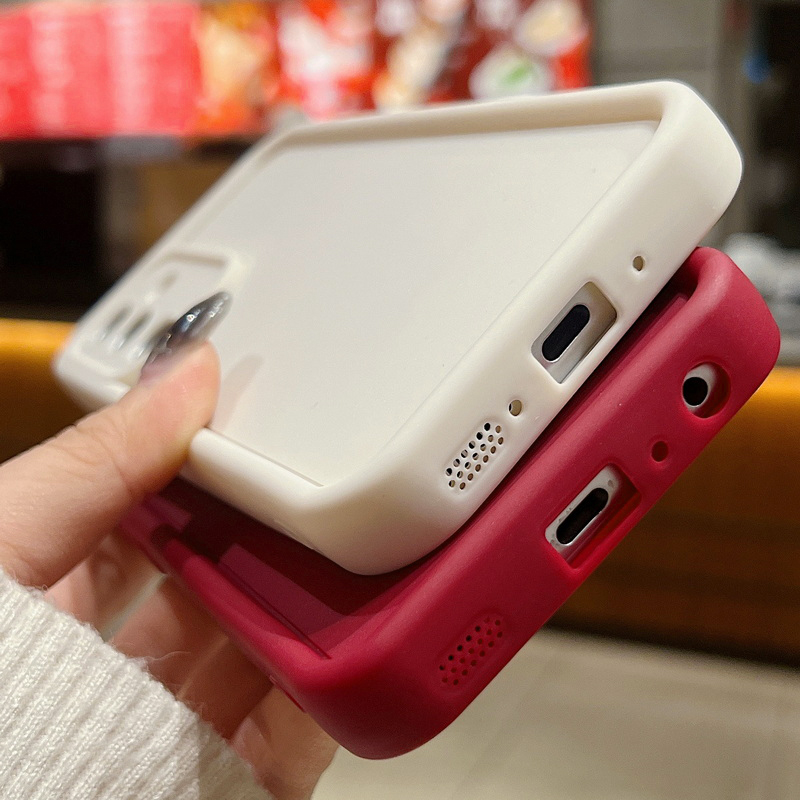Phone Case For Samsung Galaxy Soft Silicone Candy Colour Cover_voghion.com