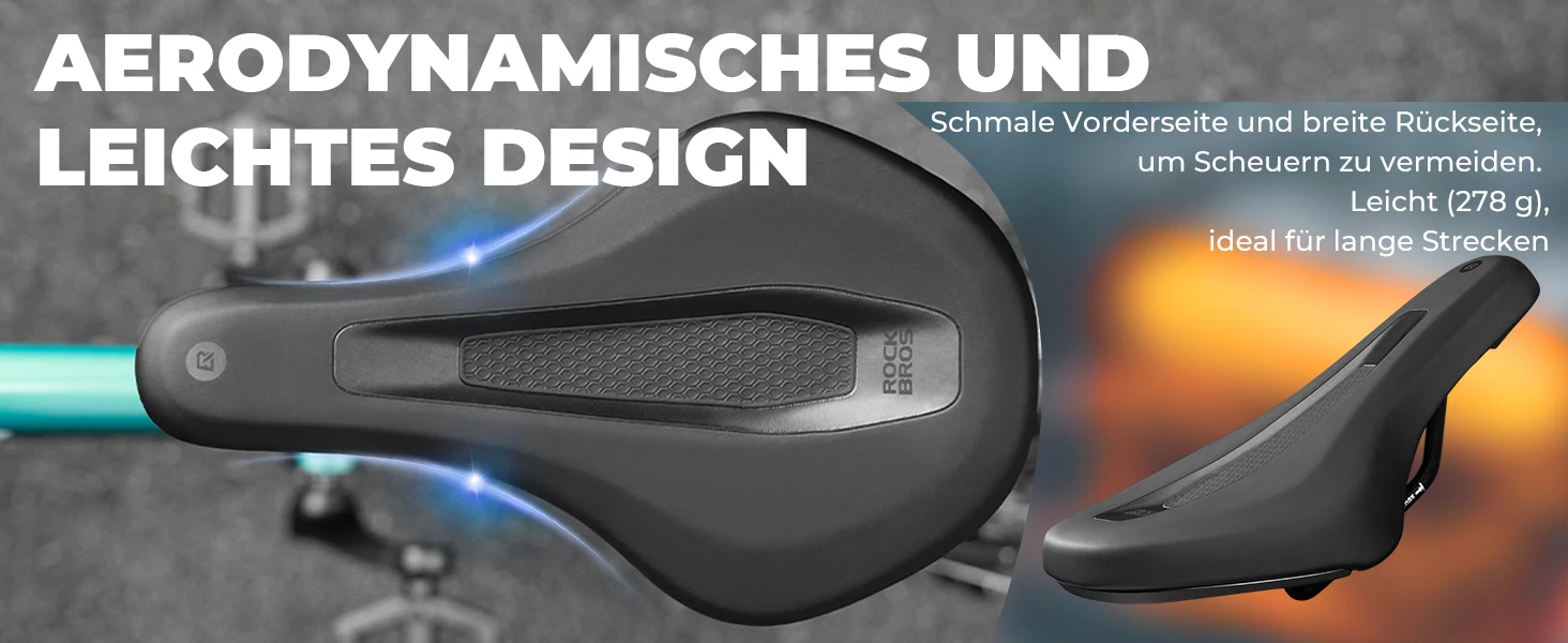 ROCKBROS Kids Bicycle Saddle Comfortable Ergonomic MTB Road Bike Bike Seat_desvips.com