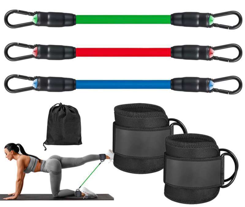 Heupheffen, Mooie Benen, Enkelgesp, Weerstandsset, Heup- en Krachttrainer, Beenweerstand, Spanningsband Print,_voghion.com