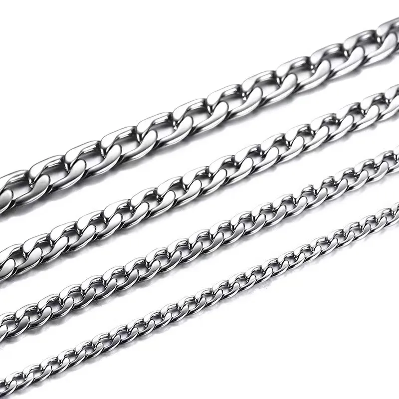 Cadenas de moda, regalo, cadena de oro, collares para hombres, mujeres, joyería, collar para hombres, cadena de eslabones cubanos rellena_voghion.com