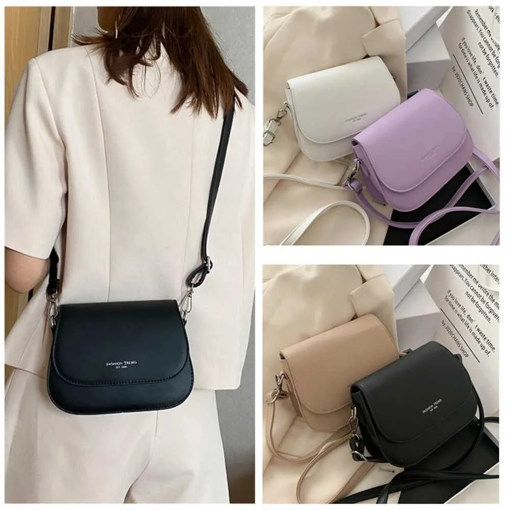 PU kožená dámská taška přes rameno módní jednobarevná mini temperamentní klopová kabelka elegantní dámská crossbody taška psaníčko_voghion.com