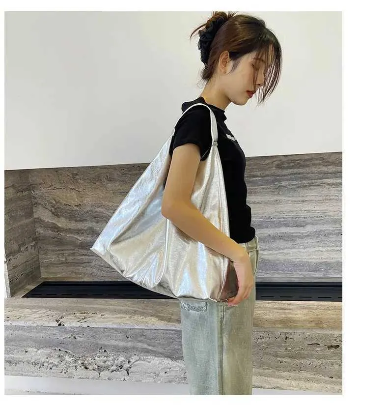 Moud Sier Fraen Schëller Grouss Mark Design Damen Hobos Handtaschen PU Lieder Grouss Totes Pendelen weiblech Achselhöhlebeutel_voghion.com
