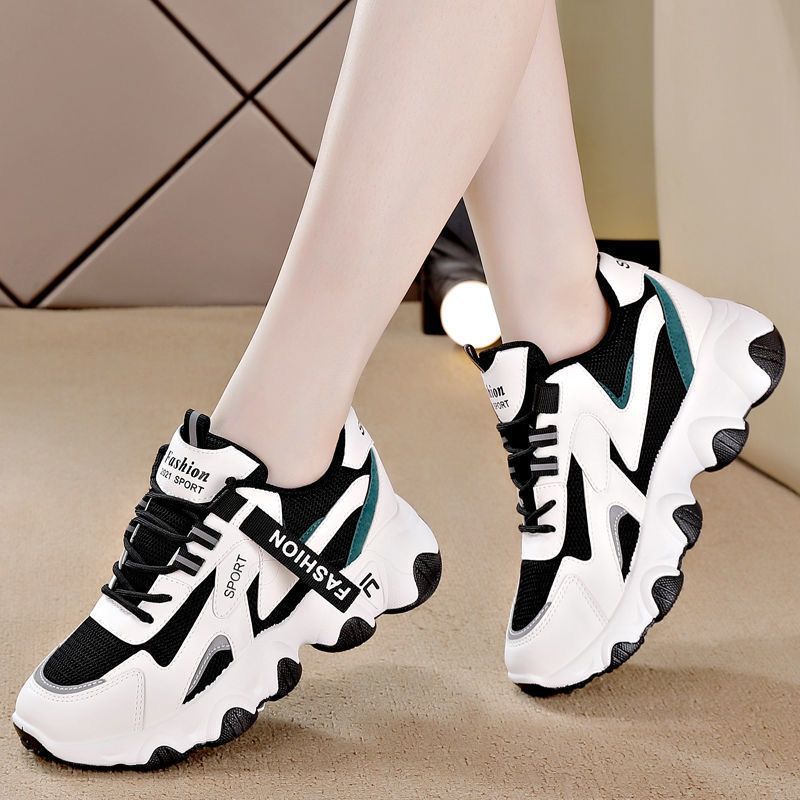 Damen Dad Sneaker Für Den Frühling Mit Plateausohle Und Komfort_voghion.com