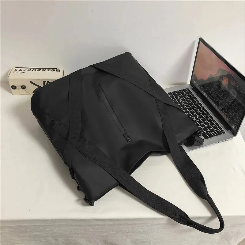 Wasserdichte Oxford Big Tote für Frauen Mode Einfache Große Paket Shopping Lady Handtasche Anti-reißen Freizeit Frau Schulter_voghion.com
