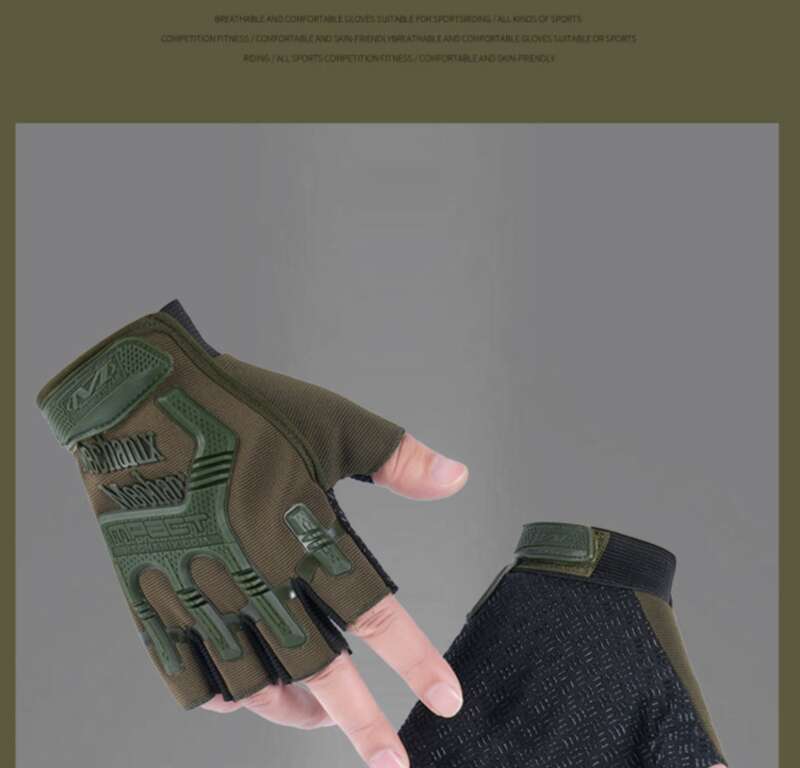 【 17000 Positive Reviews 】 Men's Tactical Gloves Training Combat Earthquake And Wear Resistance Outdoor Fitness_voghion.com