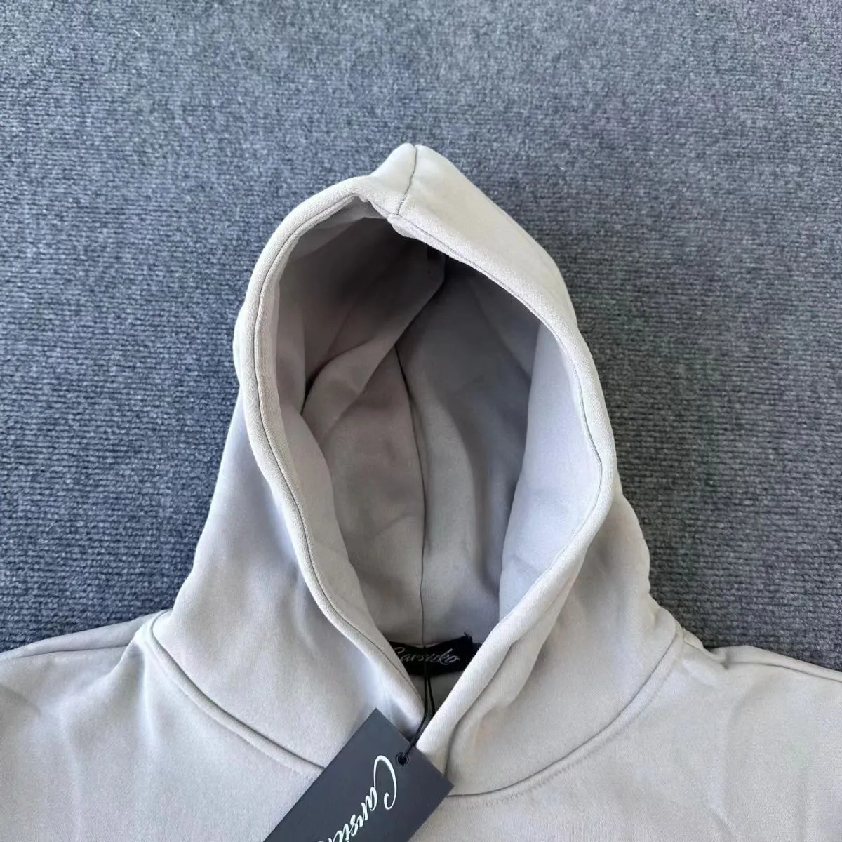 Mens Tracuits CARSICKO Polyester material Sportswear Set Winter Embroidery shooter warm women Y2k hoodies Designer long sleeve_voghion.com