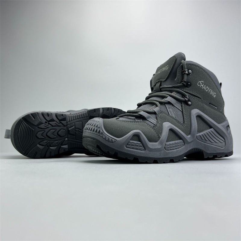 2024 New Men' High Quality Thick Bottom Wear reitant and Odorou Mountaineering Shoe Outdoor Hiking Battlefield_voghion.com