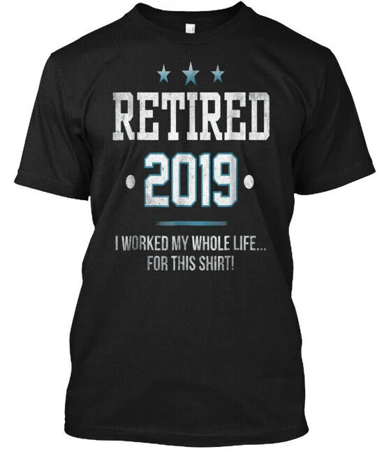 Funny Retirement Gift T-shirt For Men And Women Retro Style_voghion.com