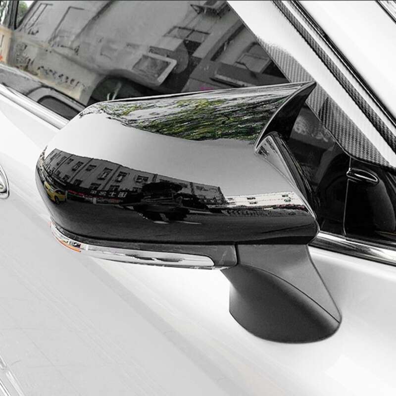 Compatible con modificación de retrovisor de cuerno de vaca para Camry, decoración de repuesto de dragón, cubierta de espejo retrovisor._voghion.com