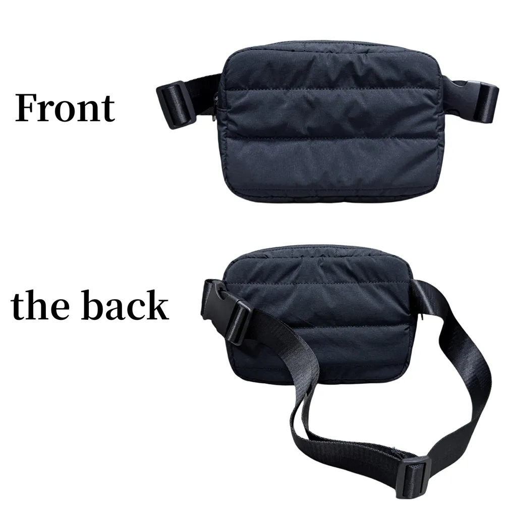 Women Fanny Pack Large Capacity Fashion Waist Solid Color Shoulder Adjustable Strap Lightweight Stylish Satchel Bag_voghion.com
