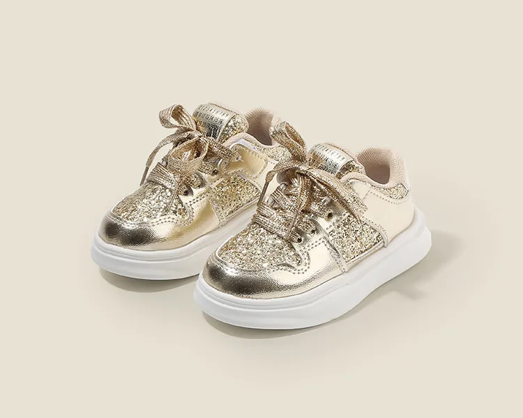 Kids Spring Autumn Toddler Girls Running Sport Sneakers Baby Children Boys Shoes Cutefeet Casual Flats Glitter Soft Sole_voghion.com