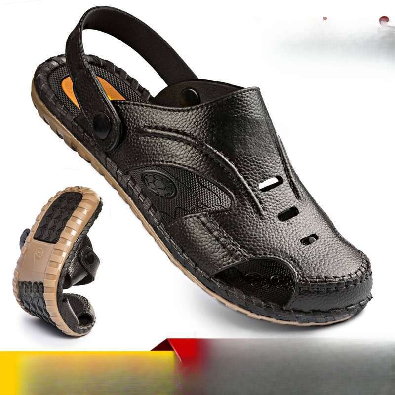 Sandales d'été à semelle souple pour hommes, chaussures de plage décontractées et antidérapantes, idéales pour le Nouvel An_voghion.com