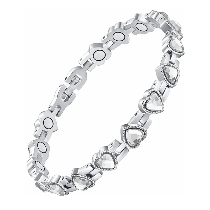 Mode Liebe Würfel Zirkonia Gewicht Verlust Energie Magnet Armband frauen Paar Schmuck_voghion.com