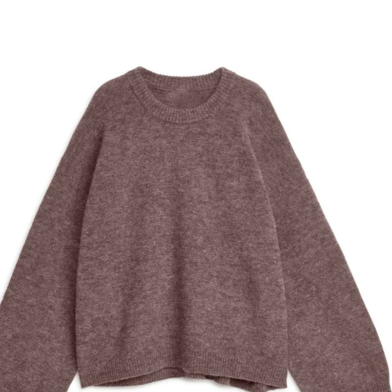 Pull oversize femme tricot doux pull ample style streetwear_voghion.com