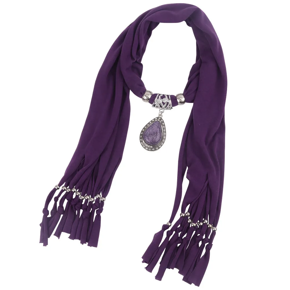 Ciondolo in resina a goccia d'acqua, accessori per scialle da donna, parti in lega, sciarpa_voghion.com