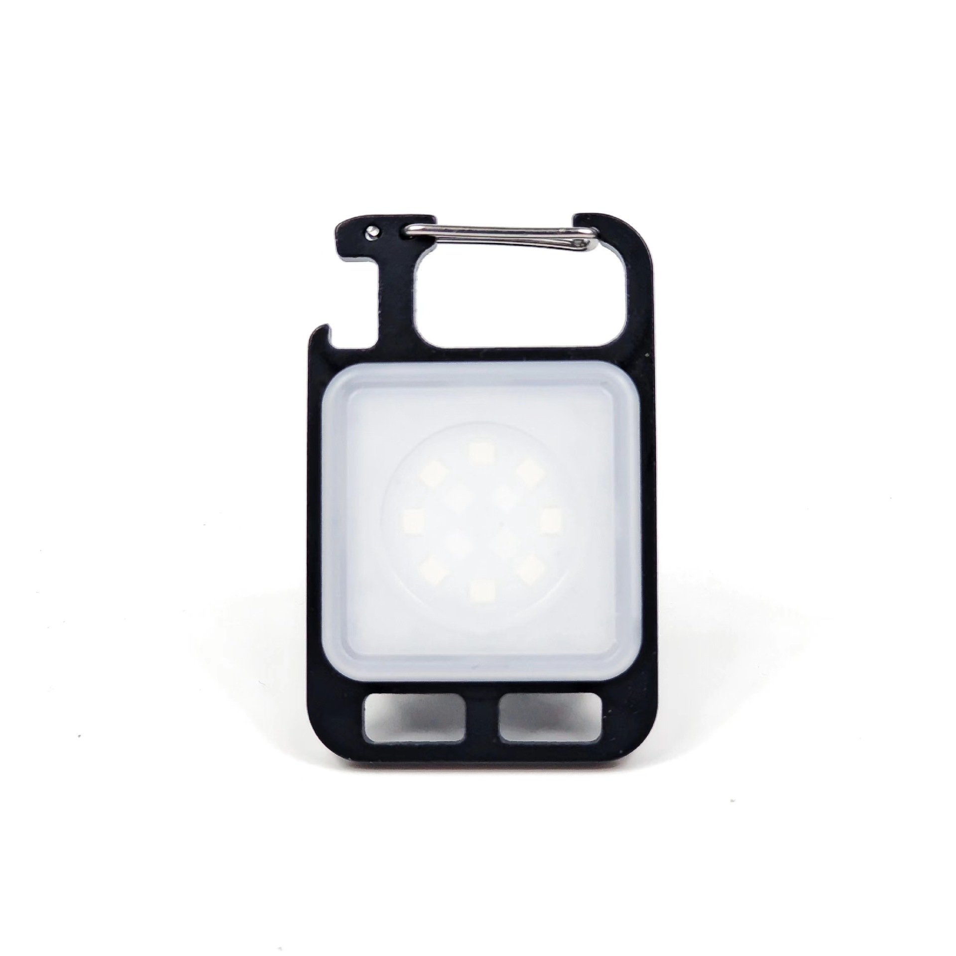 Lommelykt Mini Arbeids-LED-lys Oppladbar Lampe Lomme-COB-Nøkkelring Bærbar Lommelykt Utendørs Camping Liten Lys Korketrekker_voghion.com