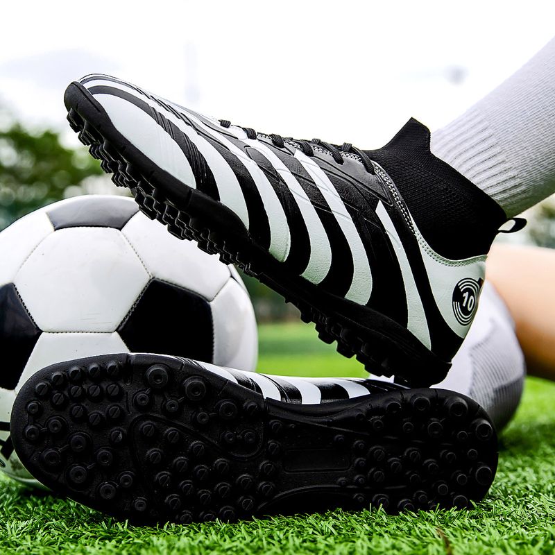 Noi ghete de fotbal profesioniste pentru bărbați Futsal Turf ghete de fotbal iarbă antrenament meci de calitate superioară ultraușoare anti-alunecare_voghion.com