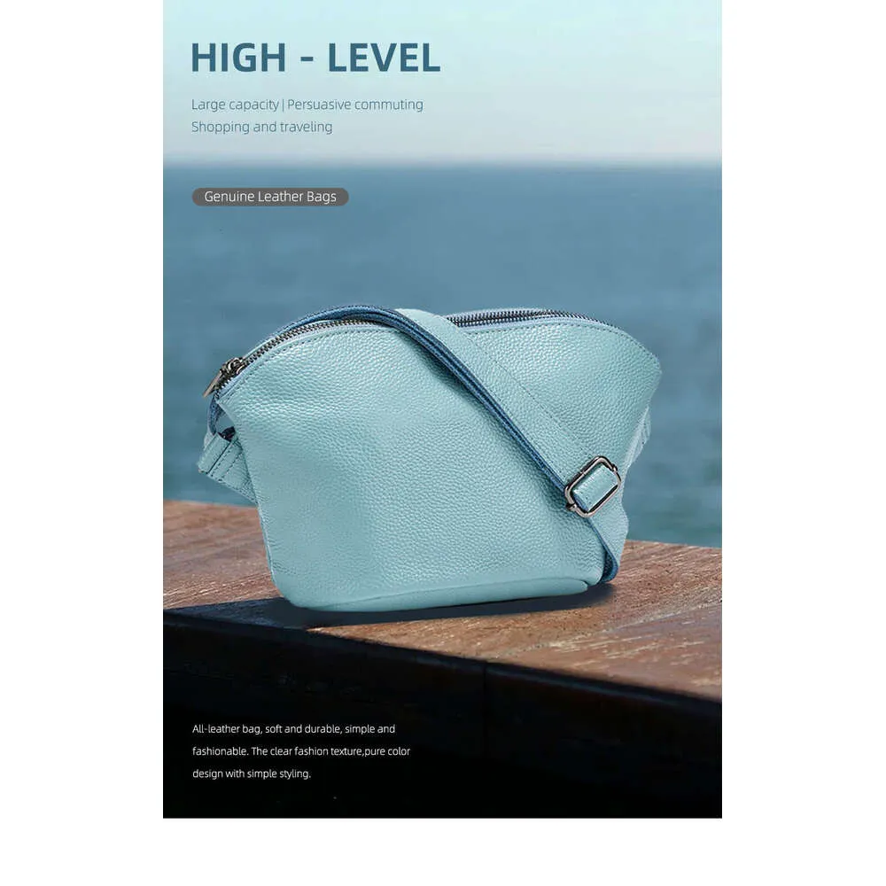 Zency Small Leather For Women Simple Casual Handba With Zip Pockets Adjustable Strap Shoulder Cross Body Purse Roomy_voghion.com