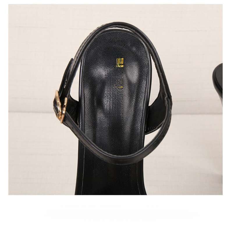 2025 Nouvelle Mode Décontracté Boucle Plateforme Professionnel Affaires Mariage Super Haut Talon Femmes Sandales_voghion.com