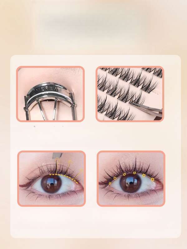 5D Nerzhaar-Falsche Wimpern, kein Kleber, selbstklebend, natürliche Karikaturaugen_voghion.com