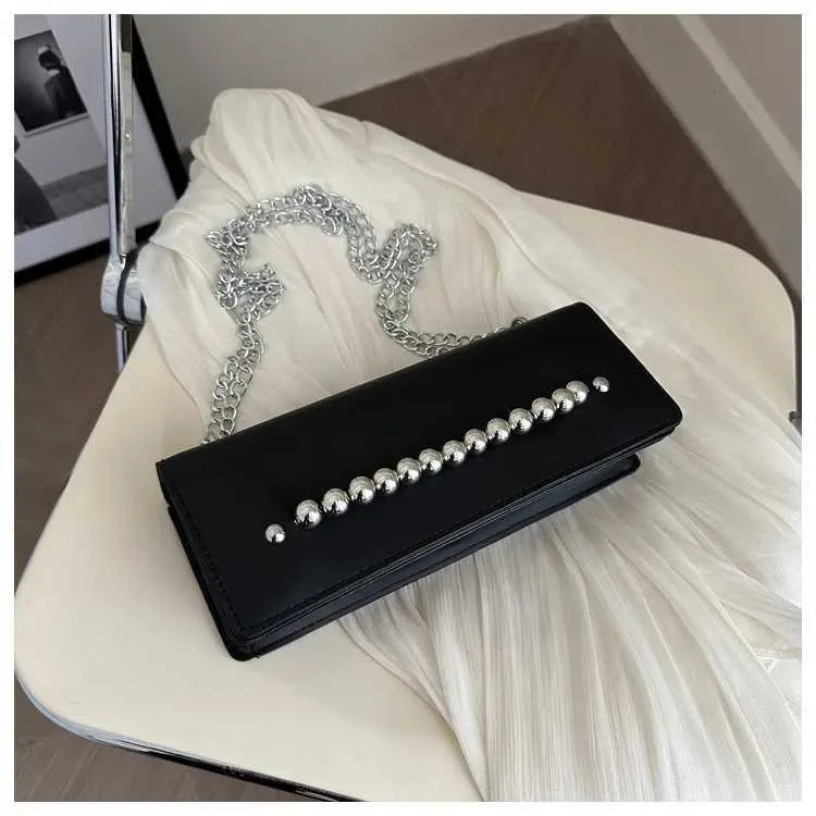 Borsa a tracolla con patta e tracolla in pelle PU solida da donna, modello 2024, versatile, da donna, sotto le ascelle_voghion.com