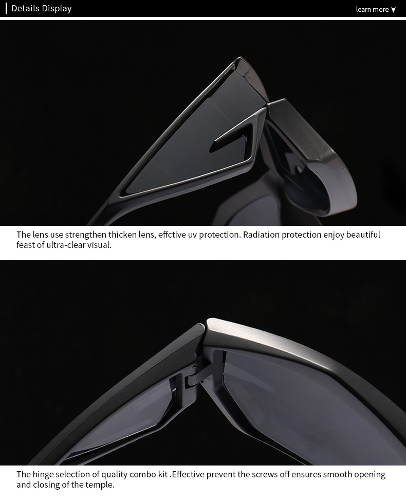 Sonnenbrille, blendfrei, UV-Polarisator, Paar-Sonnenbrille_voghion.com