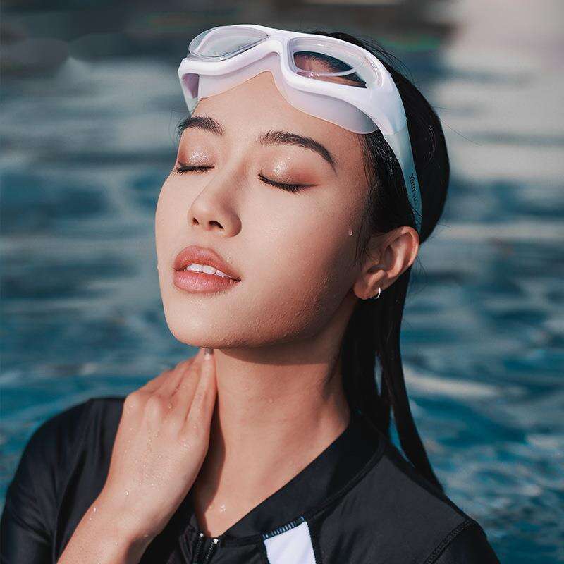 Lunettes de natation, étanches, antibuée, myopie haute définition, lunettes de plongée professionnelles pour garçons et filles,_voghion.com
