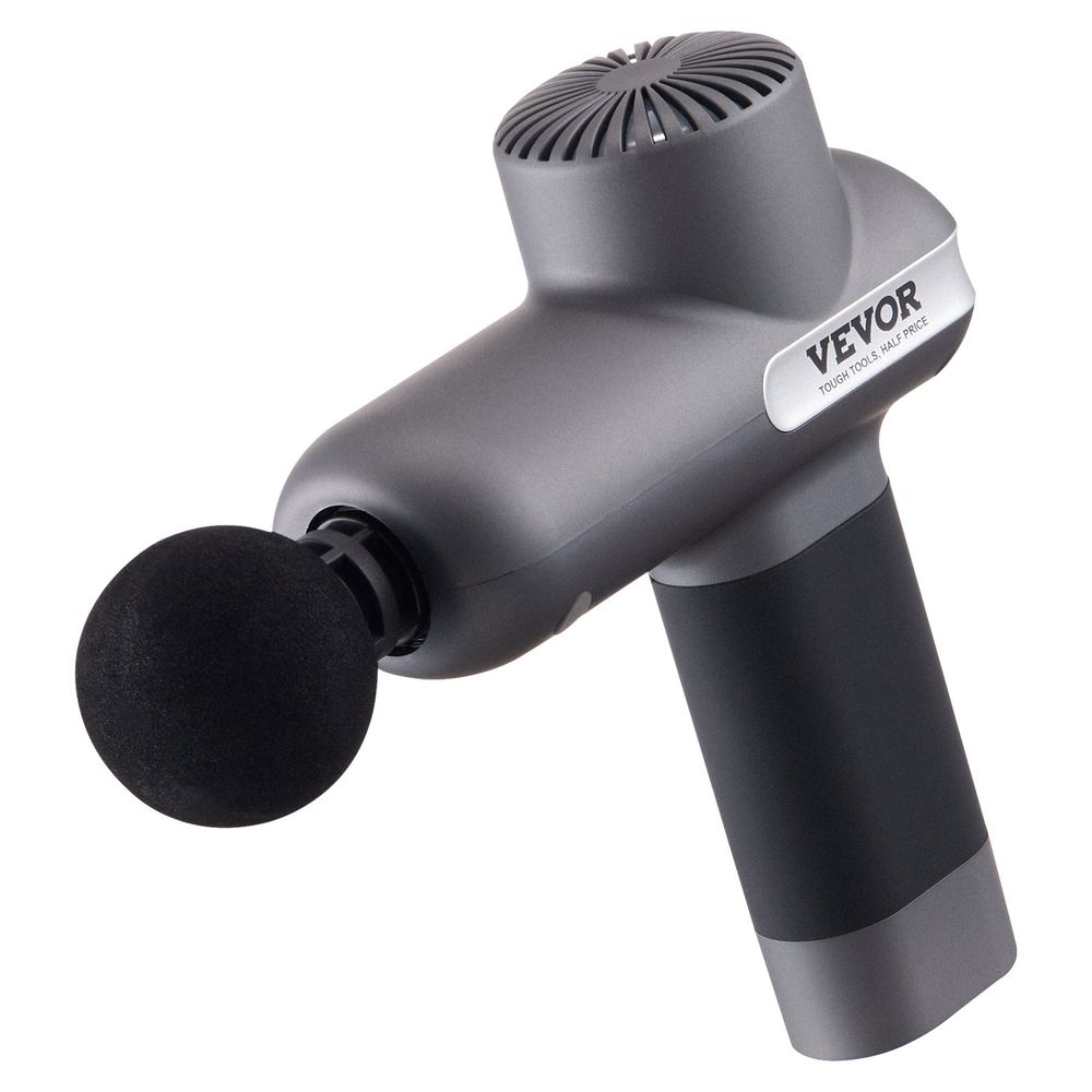 Massage Gun Deep Tissue, Percussion Muscle Massager For Athletes - With 5 Speed Levels &amp; 6 Massage Heads, 7.4V 2500mAh Batteries, Handheld Elec_voghion.com